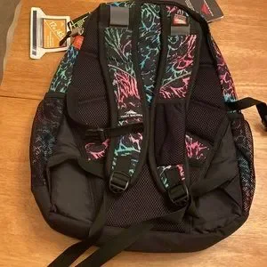 High Sierra Tech Spot Swerve rainbow tiger print backpack NWT very nice bkpack High Sierra Swerve Backpack (Tropic Leopard/Tropic Teal  main image 4